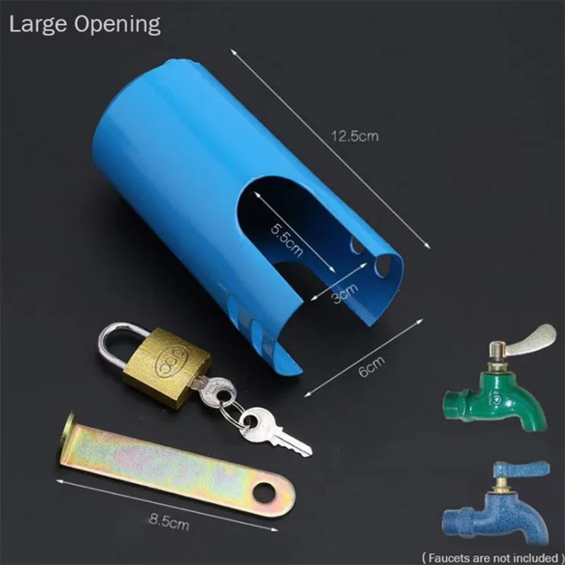 Замок для водопроводного крана с защитой от кражи Многофункциональный защитный