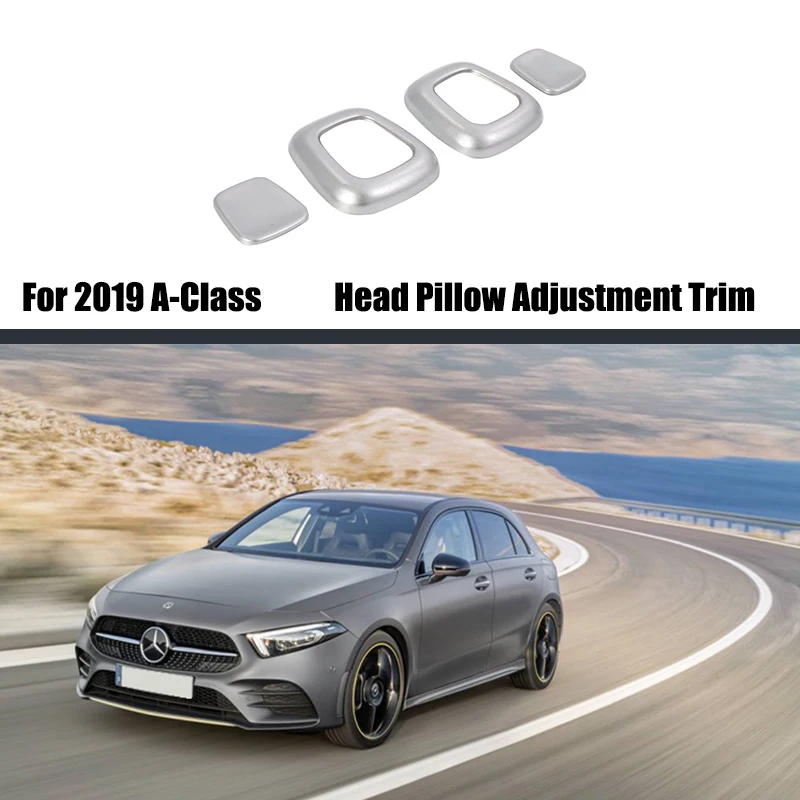 

Накладка на подголовник для Mercedes-Benz A Class W177 A200 A220 2019 - 2021 из углеродного волокна/матового цвета