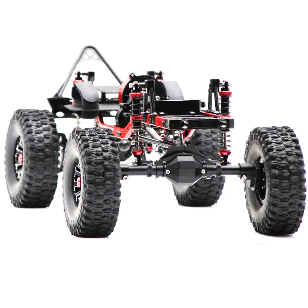 

Metal Front Axle Set For 1/10 SCX10 90046 90047 Crawler DIY Parts