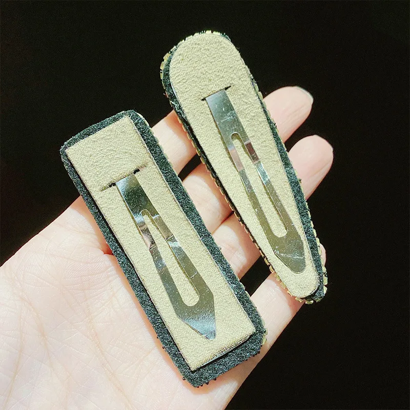 

Korean Shining Full Crystal Hairpins Women Hairgrip Hair Jewelry Fashion Barrettes Clips Pins Wedding Bridal Tiara Accessories