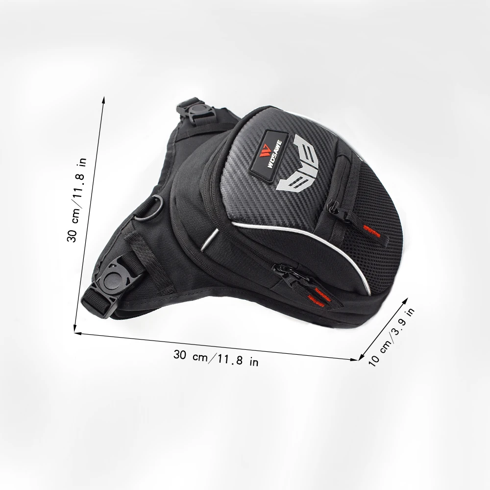 Поясная Сумка WASAWE для езды на мотоцикле забавная бананка из ткани Оксфорд