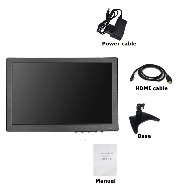 Мониторы TFT LCD HD 11 6 дюйма разрешение 1366x768 HDMI VGA BNC AV вход для компьютера DSLR DVD ПК