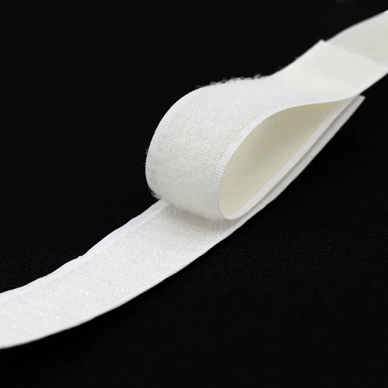 Клейкая лента на липучке с двойным крючком Ширина 25 мм|Клейкая крепежная лента| |