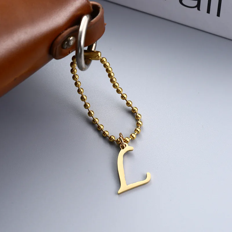 Fashion Backpack Pendant Accessories 26 English Alphabets Initials Gold School Bag Buckle | Украшения и аксессуары