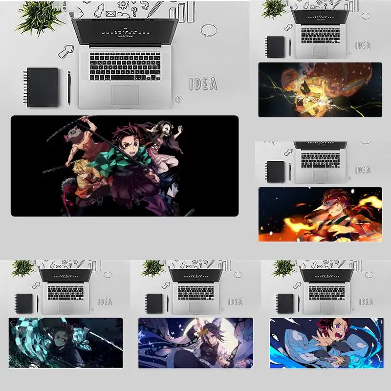 

Demon Slayer anime Comfort Mouse Mat Gaming Mousepad X XL XXL Non-slip Cushion Thickness 2mm