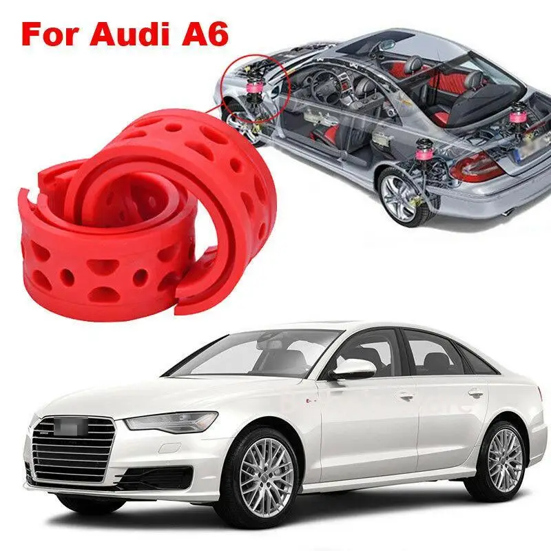 

For Audi A6 Shock Absorber Spring Bumper Power Cushion Buffer 2pcs Car Front