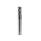 10 мм HRC50 Угловой радиус Концевая фреза из карбида вольфрама сталь CNC фрезерный инструмент 4 флейты резец Deg R0.2 R0.5 R1 металлический фреза