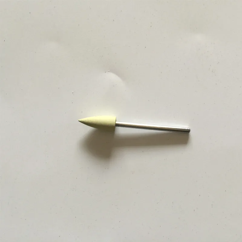 Желтая стоматологическая силиконовая резина полировальные инструменты для