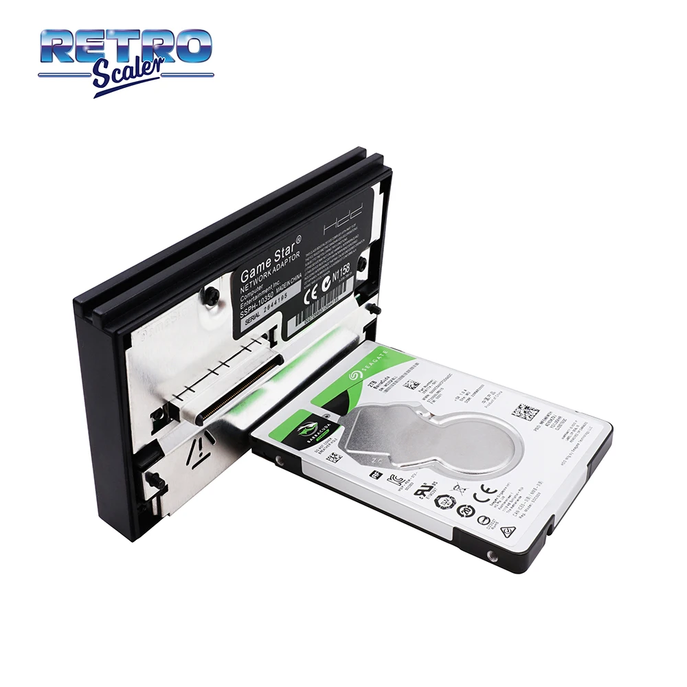 

New 2TB 2.5 SATA HDD with 400 PS2 Games Installed and GameStar SATA Connector HDD Adapter Combo for PS2 Fat Consoles