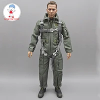 16 scale male combat suit soldier pilot jumpsuit chest hanging accessories set for 12 action body figure jiaou doll diy toys