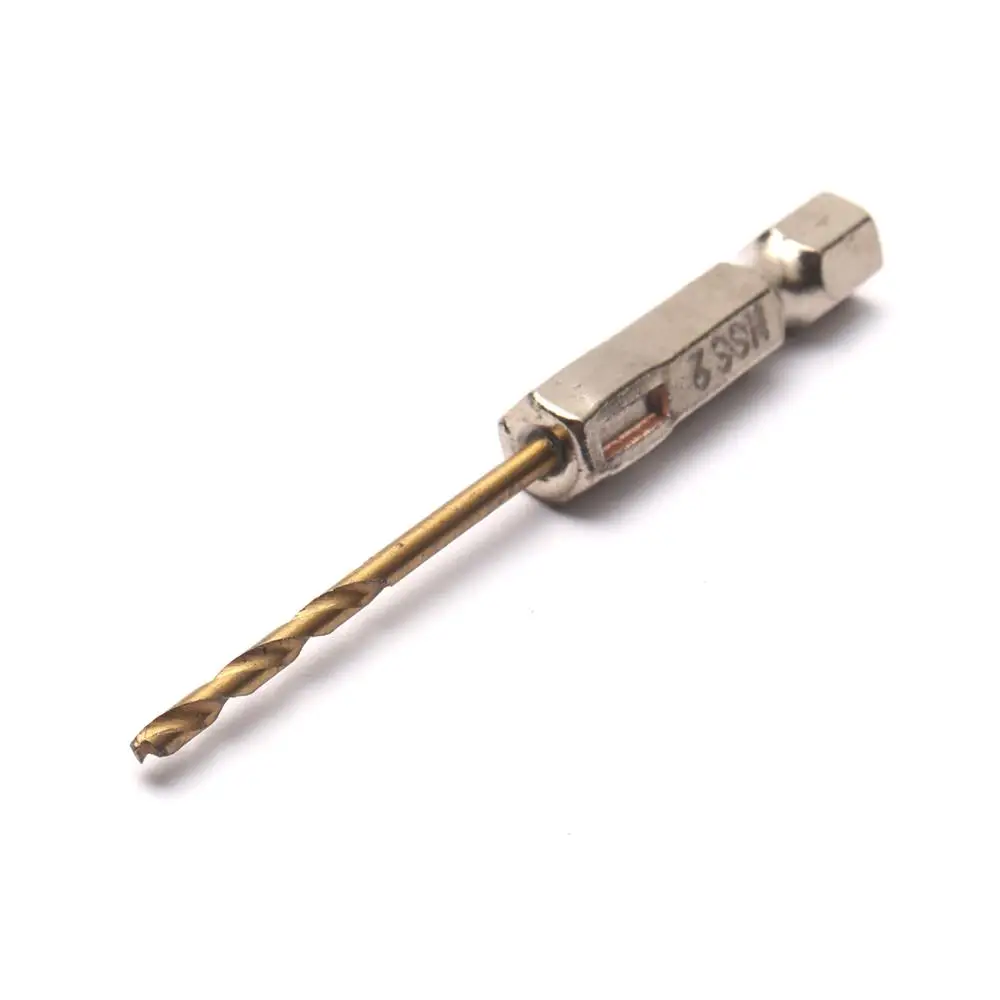 Сверло из быстрорежущей стали с шестигранным хвостовиком 1/4 дюйма 6 35 мм для