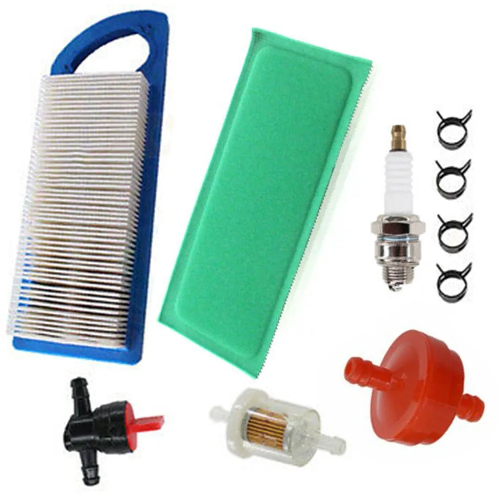 

Air Filter Spark Plug Kit For Briggs & Stratton 14hp -19.5hp AVS I/C Intek OHV Engine 284H07 285H07 285H77 698083 795115 794422