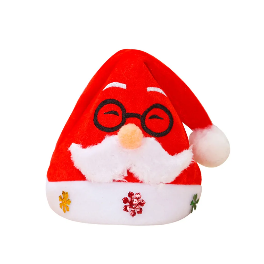 Рождественская шапка Санты для взрослых и детей ролевых игр праздничные
