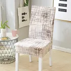 Чехлы для стульев, эластичные, с принтом, покрытия для офисных стульев