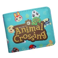 hot sell animal crossing wallet ganme animal crossing new leaf cool pu short purse