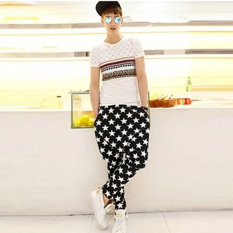 Новинка весна лето мужские шаровары больших размеров индивидуальные модные