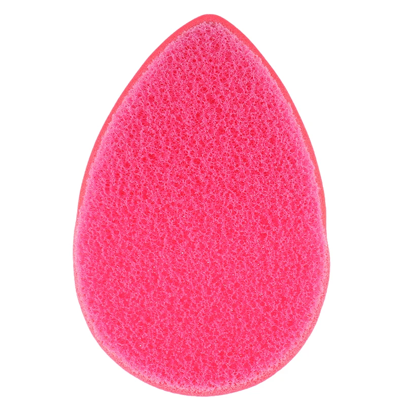 1pc Konjac Sponge Cosmetic Puff Water Drop Shaped Make Up Face Wash Cleaning Tools Random |