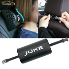 Подголовник для шеи автомобильный съемный из углеродного волокна