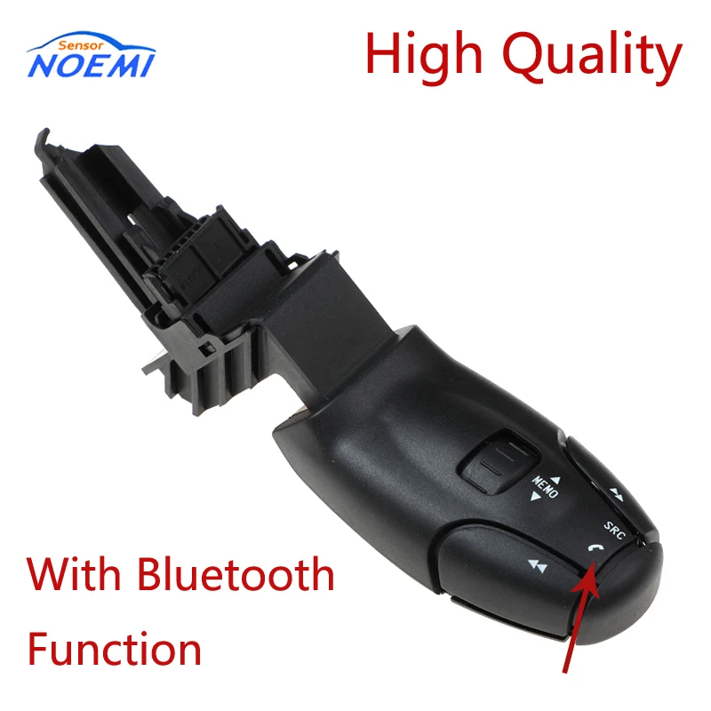 

6242Z6 Radio CD Audio Remote Control Stalk Switch With Bluetooth For Peugoet 206 307 407 607 807 Citoen C5 C8 94362257XT 6242Z9
