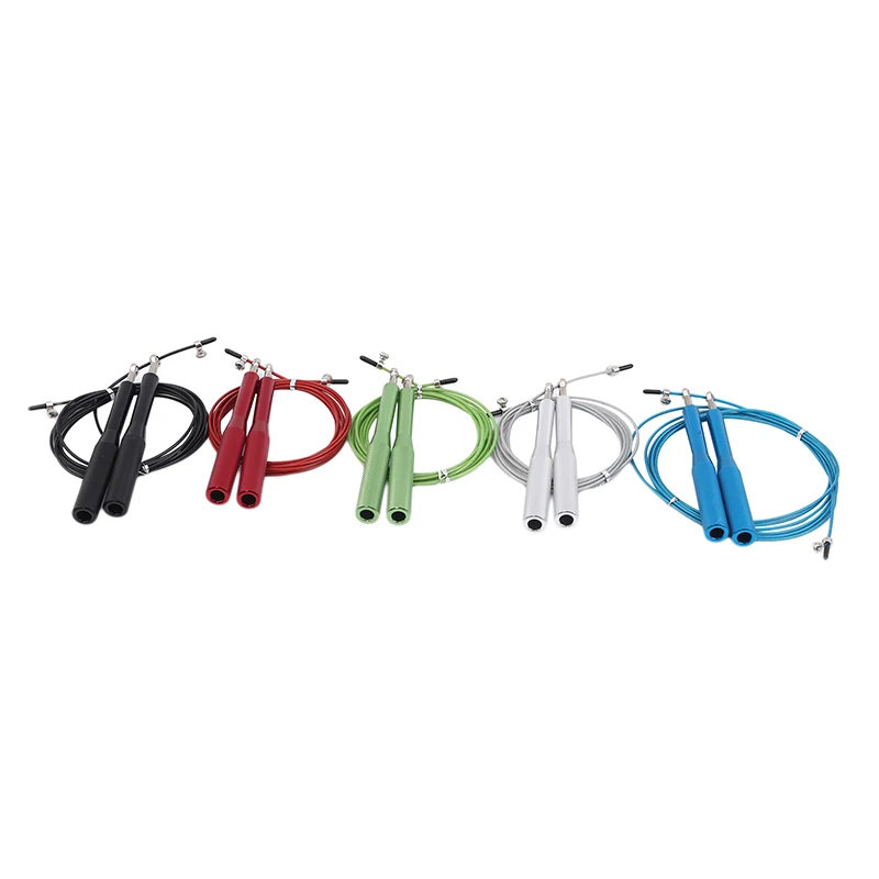

Fitness Jump Rope Excercise Workout Light Bearing Skipping Ropes Metal Speed Crossfit Gym Training Adults Child Equipment