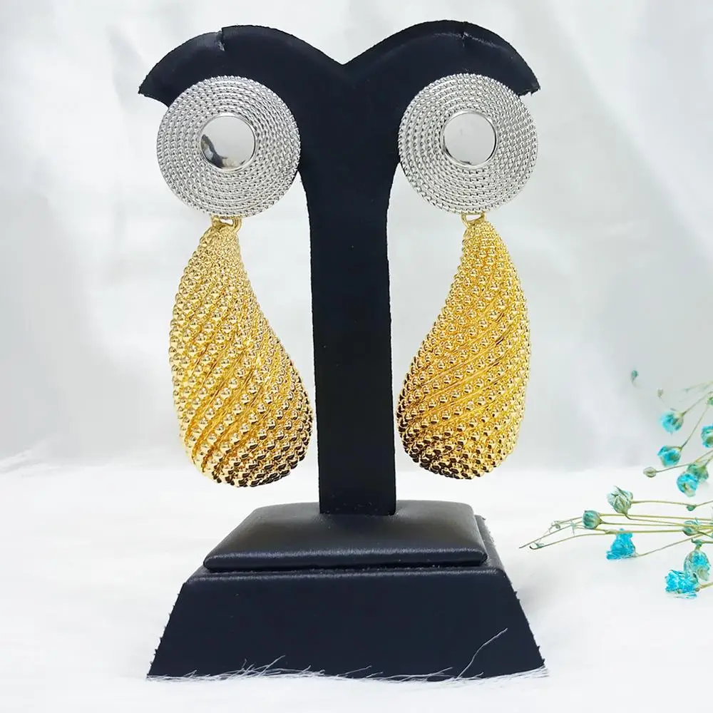 

Mirafeel Drop Earrings For Women Natural Copper hollowed-out Fine Jewelry Earrings Best Gifts For wife silver Earrings