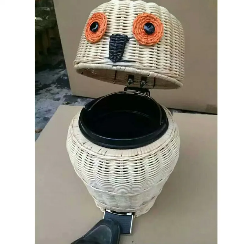 Корзина для мусора ручной работы Кухонное мусорное ведро гостиной контейнер с