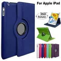 case for apple ipad 10 2 air mini pro 10 5 pu leather 360 degrees rotating smart cover