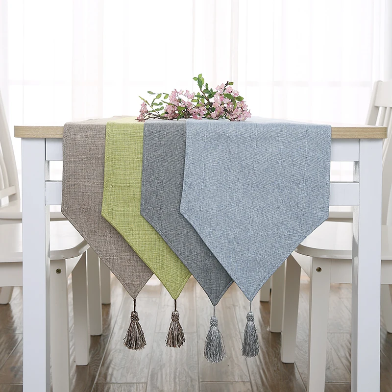 Современная модная однотонная скатерть вечерние НКИ свадьбы украшение из