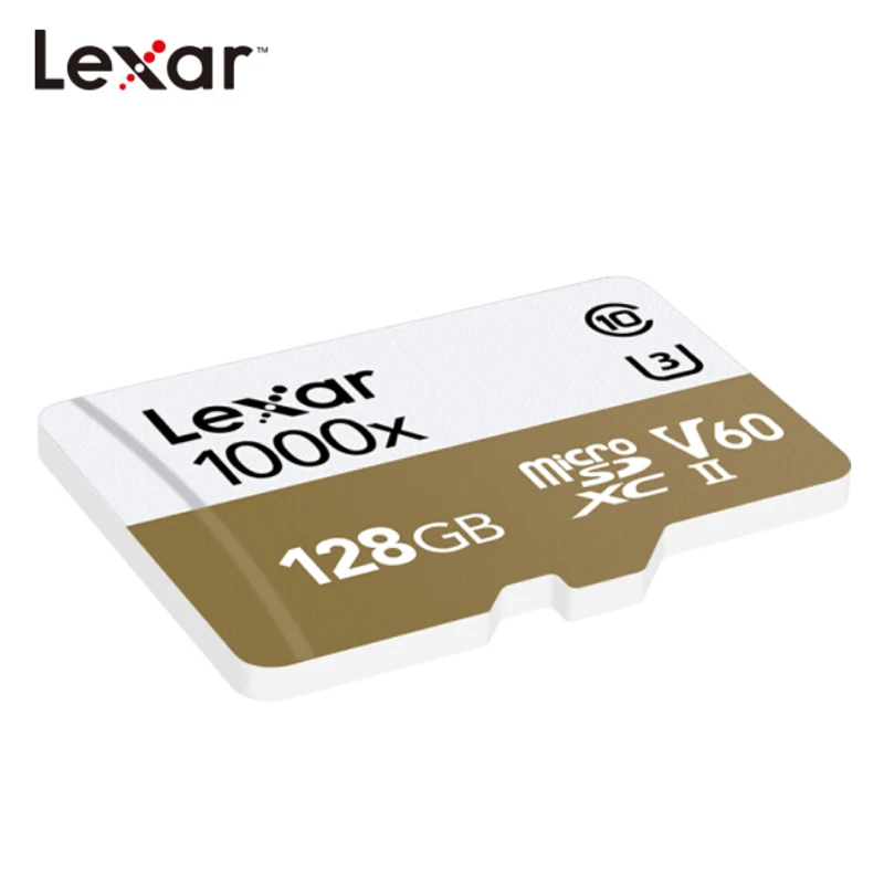 Lexar карта памяти 1000X 32 Гб 64 256 ГБ 150M U3 4K Micro sd 128 высокоскоростная флеш-карта microsd TF