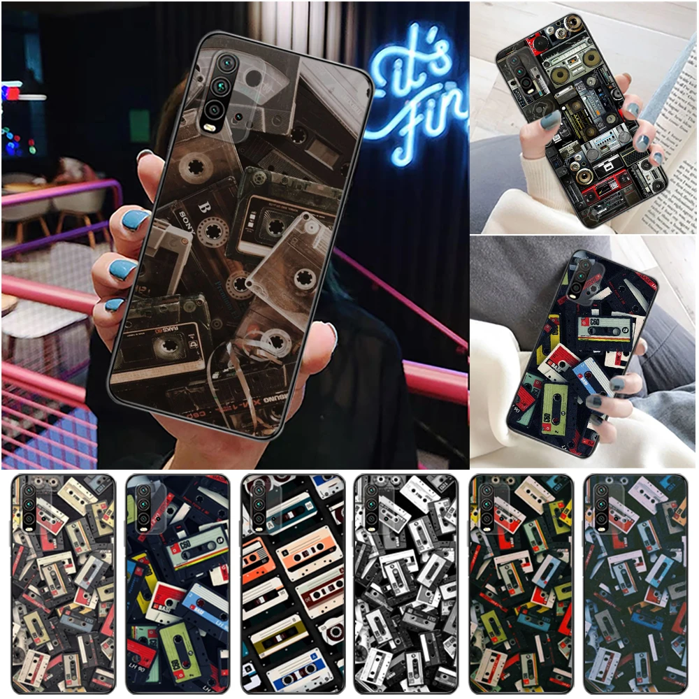 

Retro Style Vintage Cassette Tape Phone Case For Xiaomi Redmi 7 7A Note 7 Note 7 Pro 8 8A 9i 9AT 9 9A 9T 9C Funda Coque Cases