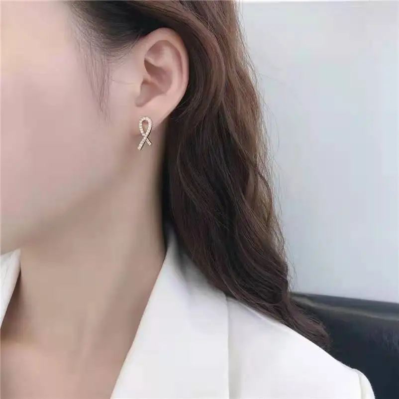 

Embellish big round face suitable ear ornaments fat face ear studs fashion temperament