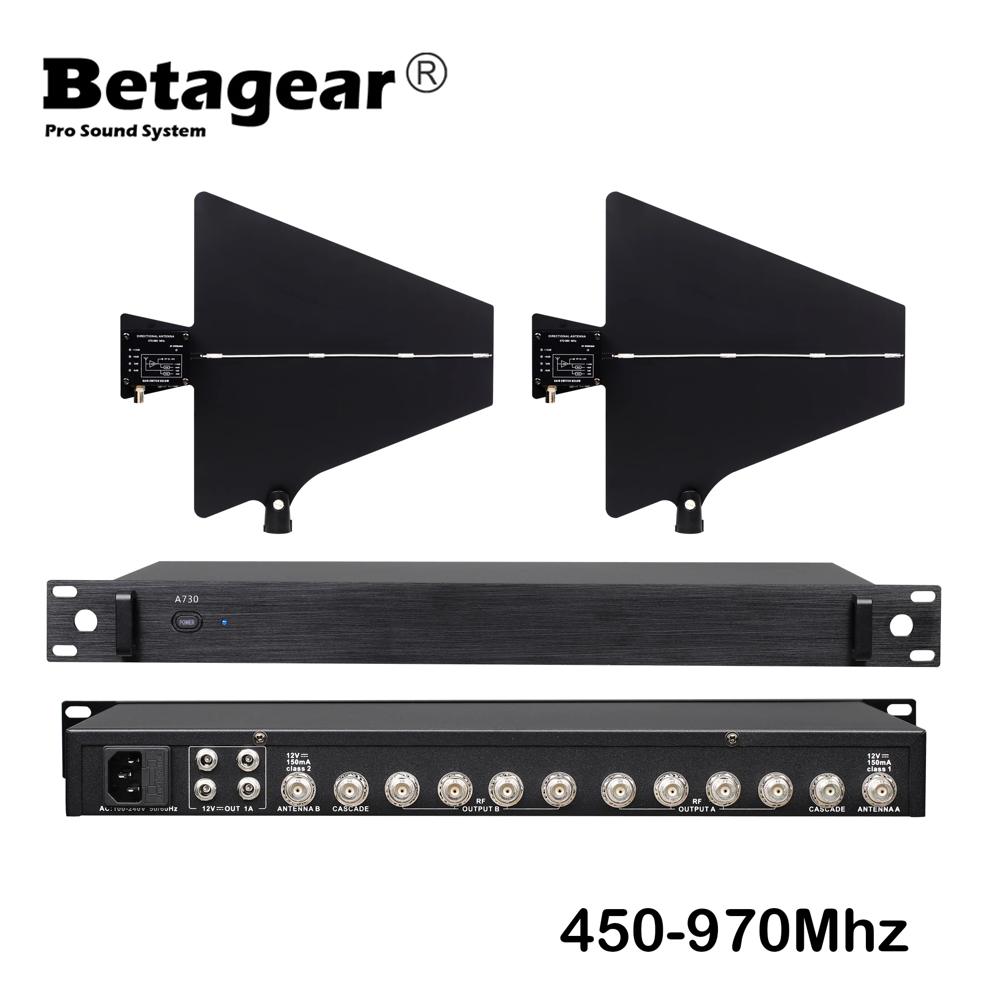 

Усилитель радиочастотного сигнала Betagear, 450-970 МГц
