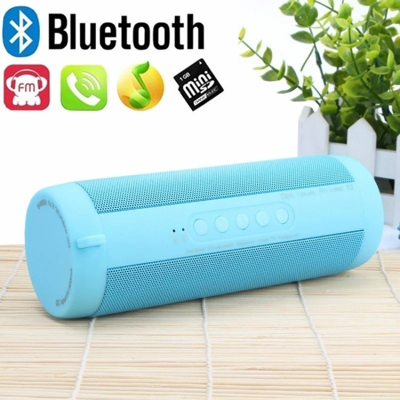 Bluetooth HIFI динамик беспроводной стерео бас сабвуфер уличный светодиодный