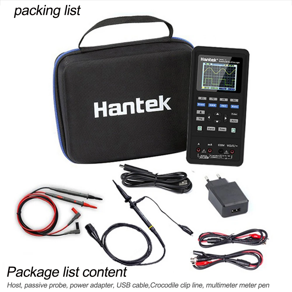 Hantek 1832C цифровой Ручной Измеритель иммитанса мост Высокая точность измерения