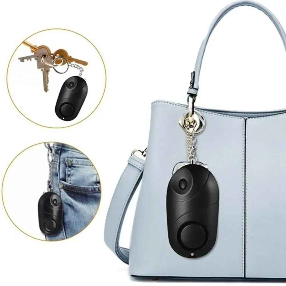 

130DB Safe Sound Personal Alarm Self-defense Emergency SUN F8T0