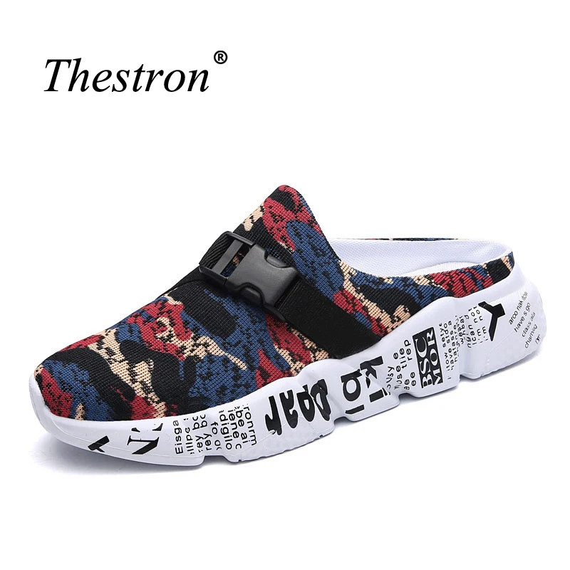 Летние мужские Тапочки большого размера 39-46 мужская обувь летние сандалии легкие