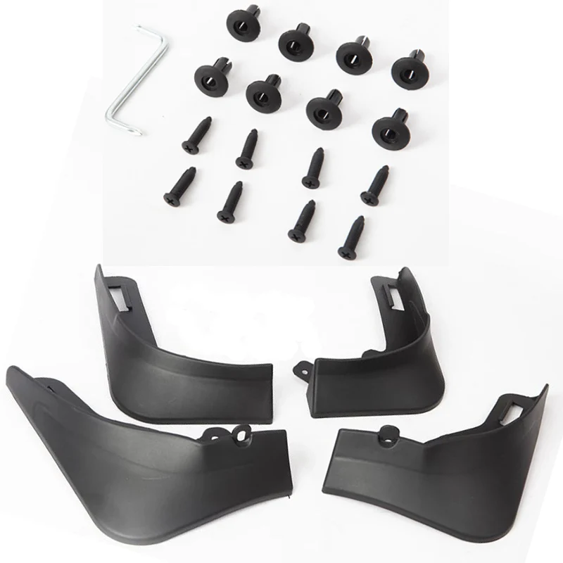 For Tesla Model Y 2021 Car Mudflaps Mud Flaps Splash Guards Mudguards Flap Front Rear Fender Protector ABS | Автомобили и