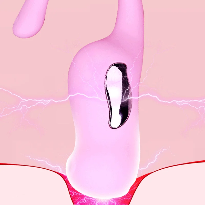Эротический шоп вибратор с электрическим током 7 скоростей оргазм дистанционным