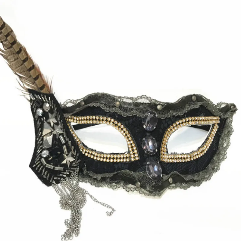 

H3393 Маскарадная маска для вечевечерние Хэллоуин, Рождество, женский глаз принцессы венецианские маски, карнавальные ночные клубы, аксессуа...