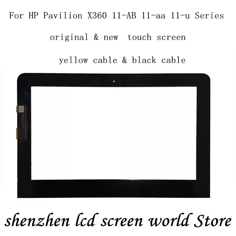 Для HP Pavilion X360 11-AB 11 AB Series FP-ST116SM006WKM-01X сенсорный экран дигитайзер стекло Сенсорная