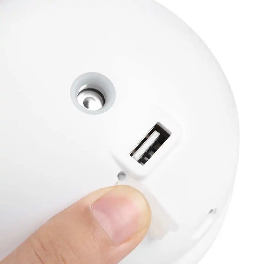 

Mushroom Shape Silent Air Humidifier Home Office Desktop Aroma Essential Oil Diffuser with Color LED Light