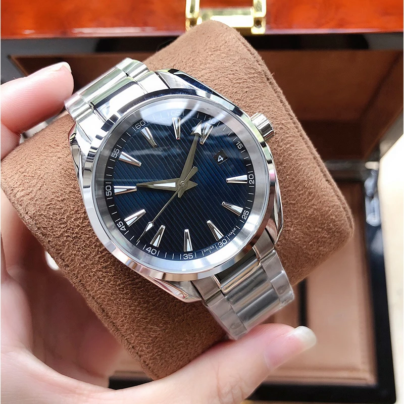 

41.5mm luxury brand automatic mechanical luminous waterproof date stainless steel men's watch