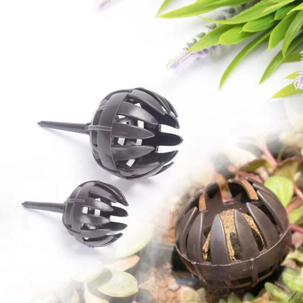 

5pcs/lot Automatic Fertilizer Baskets Planting Bonsai Tool Agriculture Garden fertilization tools Plastic Plant Box Basket