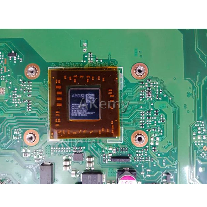 

AK X550WAK Laptop motherboard for ASUS X550WAK X550WA X550WE X550W Test original mainboard 4G RAM E1-CPU