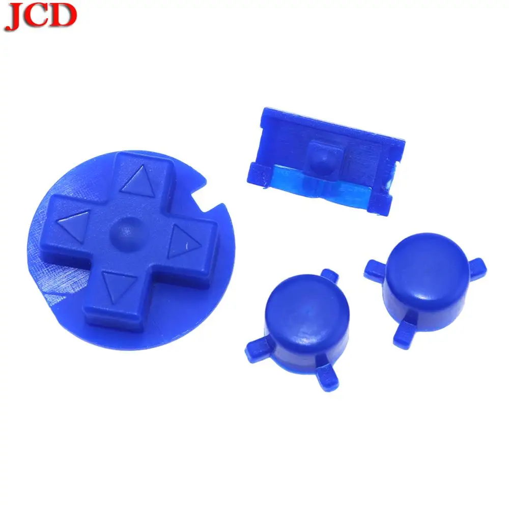 Разноцветные кнопки A B JCD для клавиатуры Gameboy Pocket красные синие желтые питания GBP On