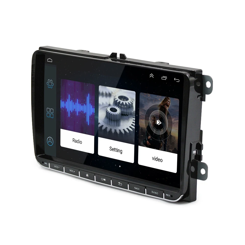 

Подходит для Volkswagen 9-дюймовый системы Android Bluetooth 4,0 Автомобильный навигатор машина «Все-в-одном»