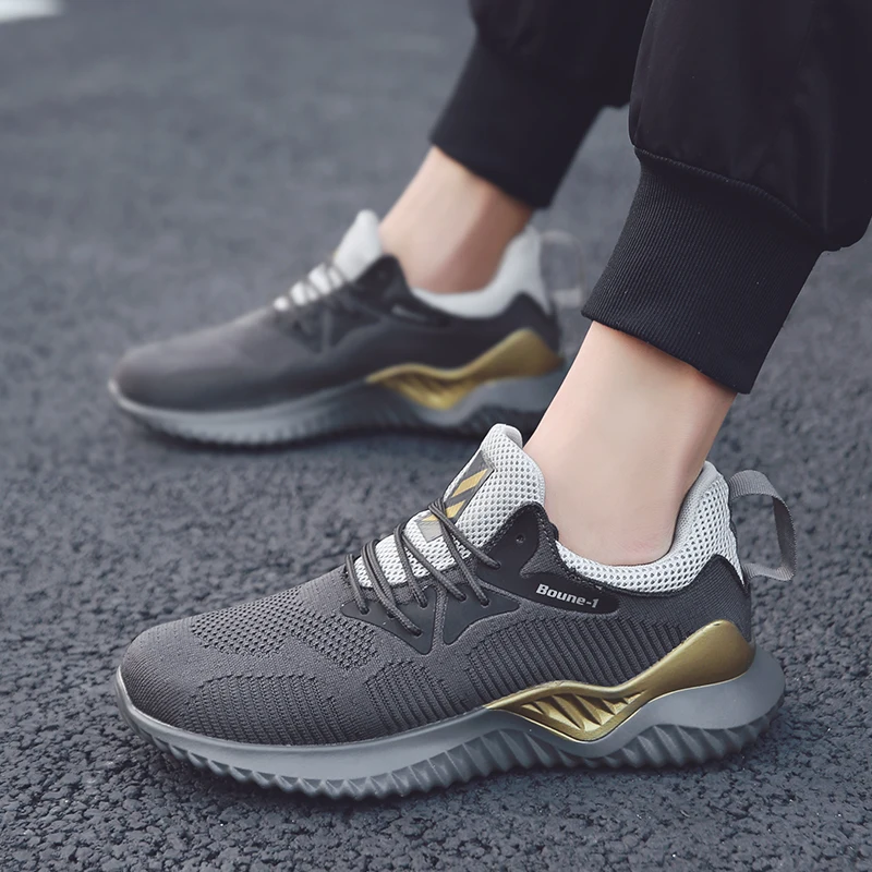 2019 модная мужская повседневная обувь дышащие кроссовки уличные носки на толстой