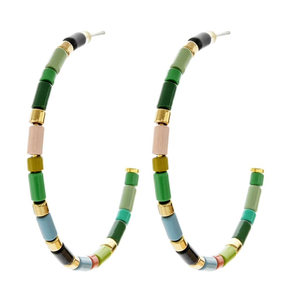 Женские серьги из нержавеющей стали ZMZY модные аксессуары в стиле бохо круглые