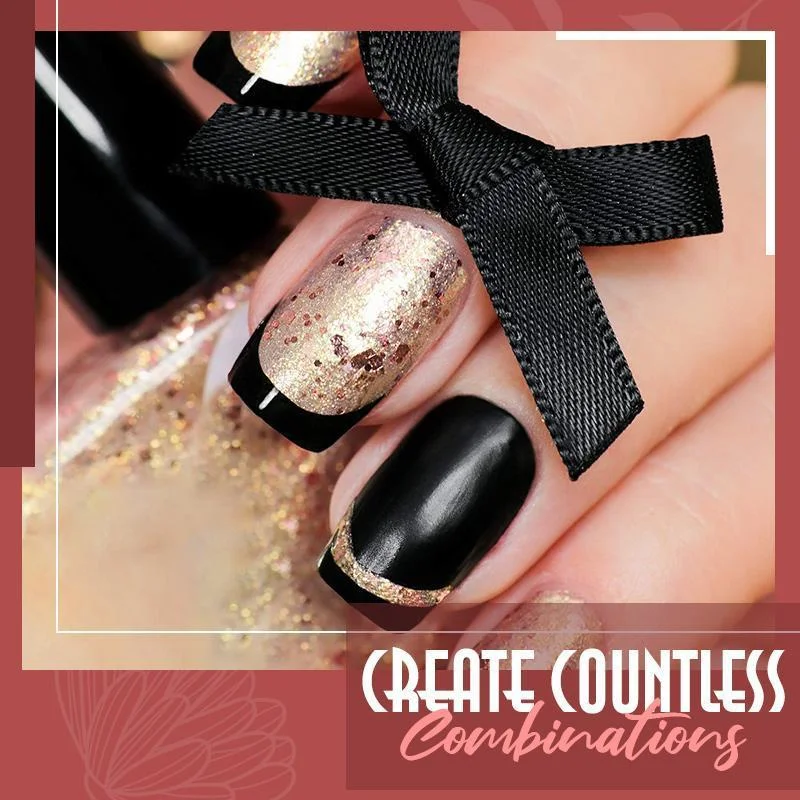 

2021 Nail Art Tool Aid Professional Edge Painted Plastic Fashion Nail Tip Dip French Nail Applicator for Nail Salon Dropshipping