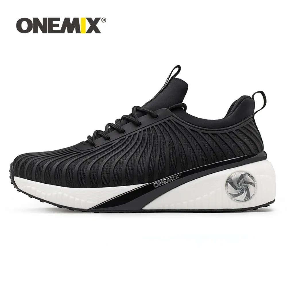 

ONEMIX Women Wedge Sneakers Slimming Toning Shoes Thick Bottom Height Increase Casual Fitness Shoes Woman Platform Footwear